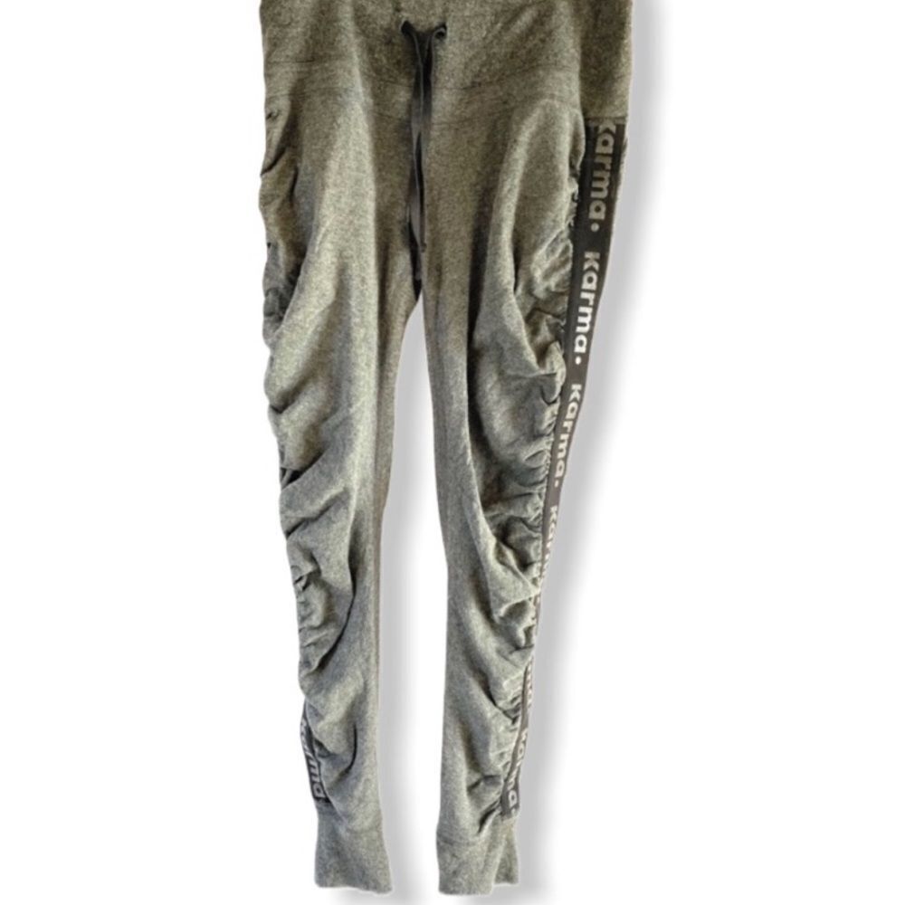 Karma Yoga Pants Shirred on Sides